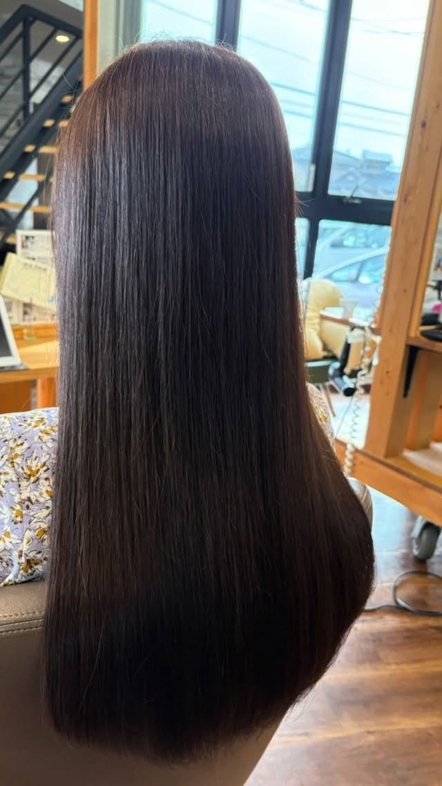 Growthの森オリジナル縮毛矯正をしたお客様をご紹介♪