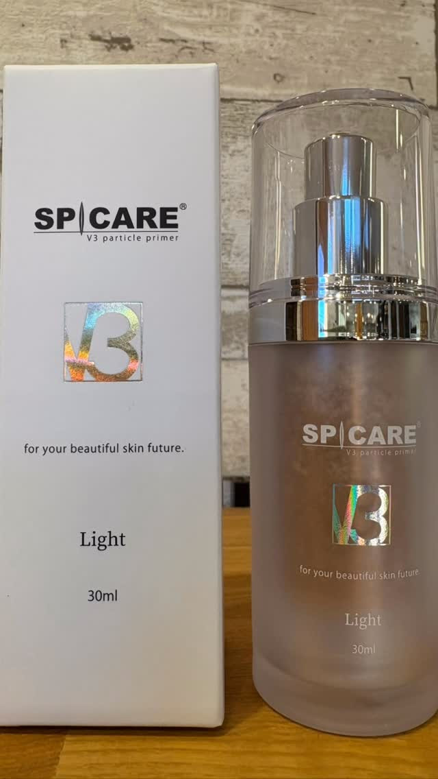 私のアイテムをご紹介！！スピケアV3パーティクルプライマー(