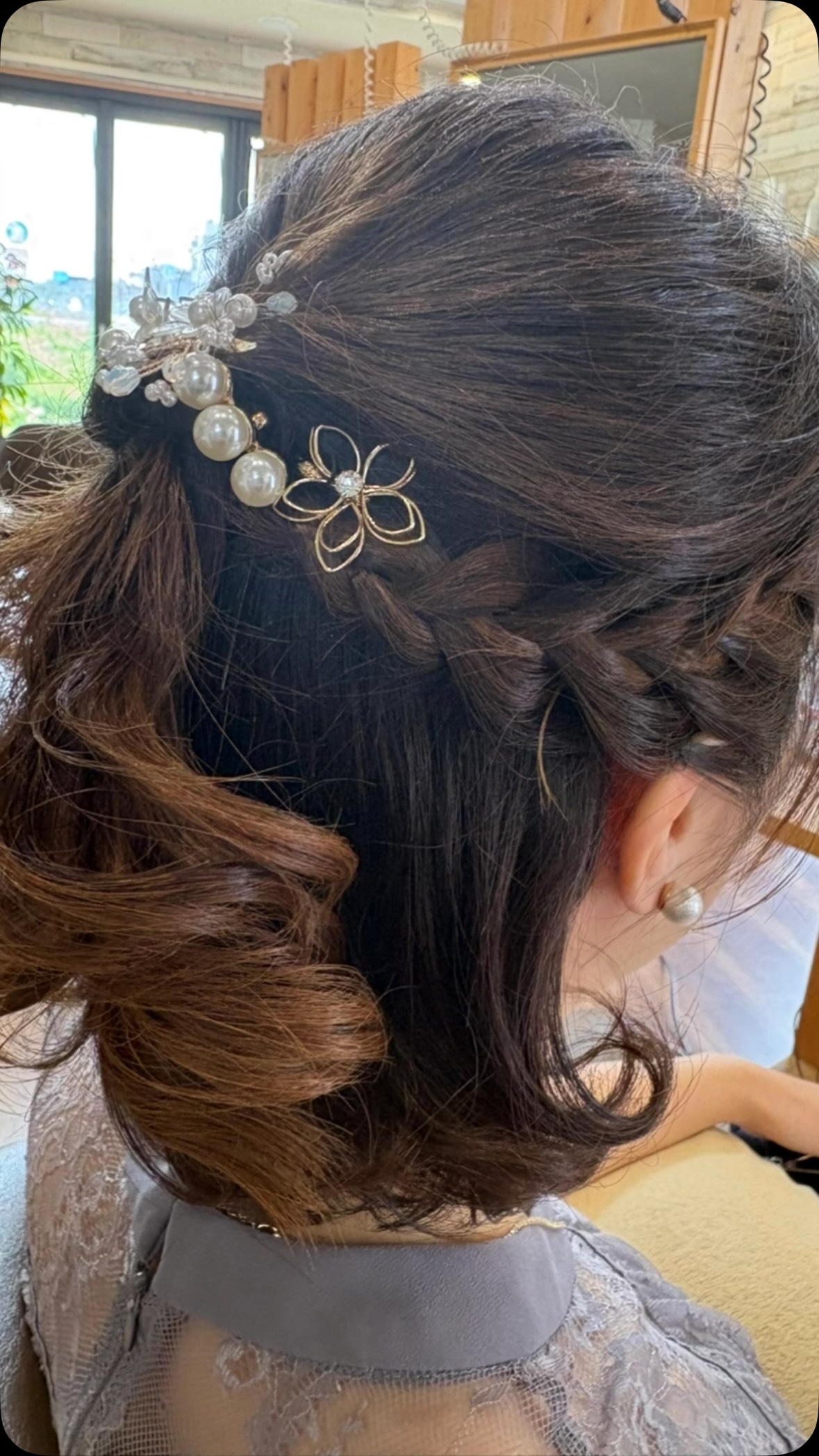 これからお祭りや花火大会のイベント事があるのでヘアセットして