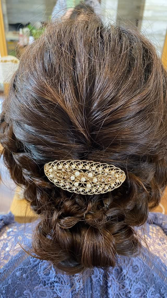 これから、イベントが増える時期になりますがヘアセットしてお出