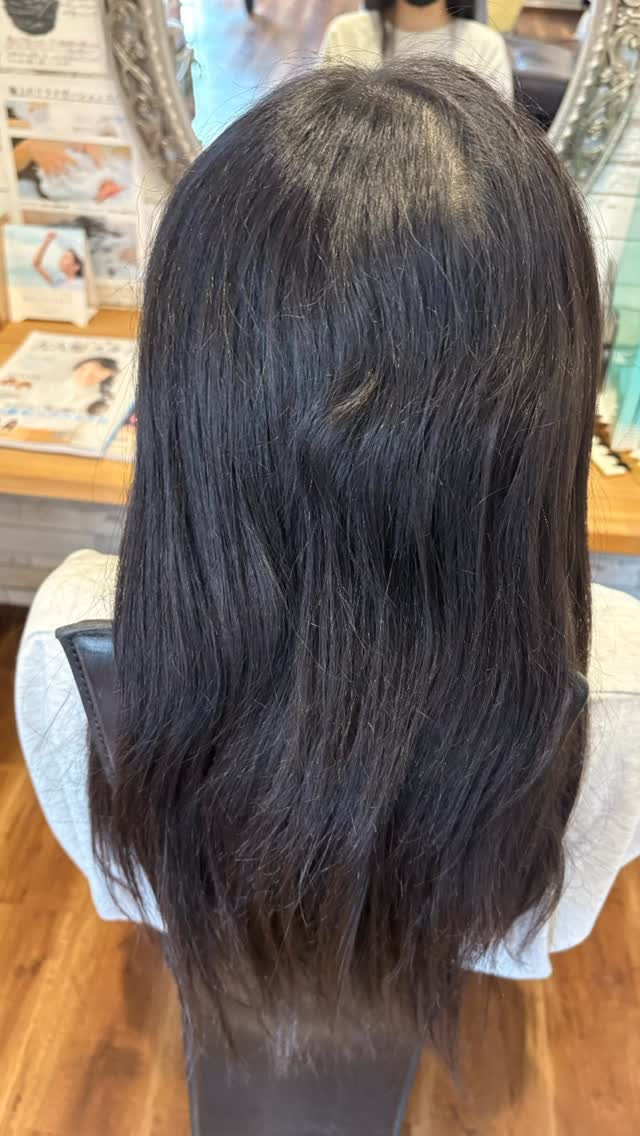 beforeからのafter！Growthの森オリジナル縮毛